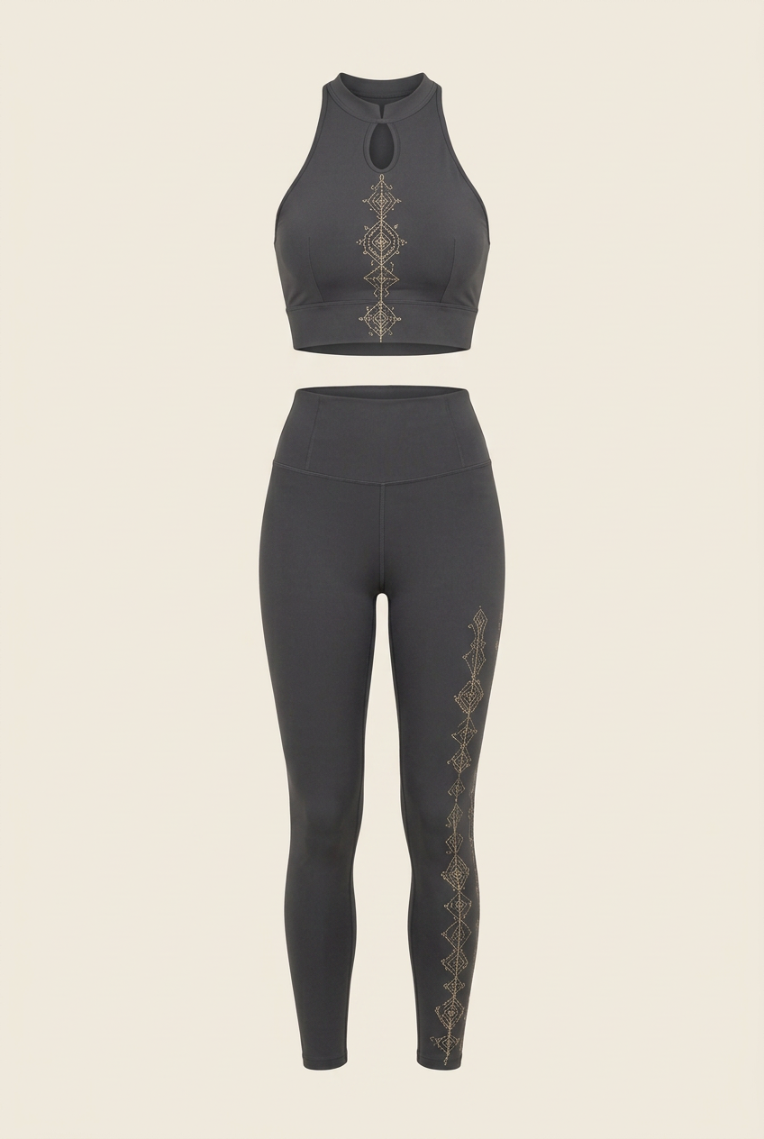 Charcoal Tantra set without a model
