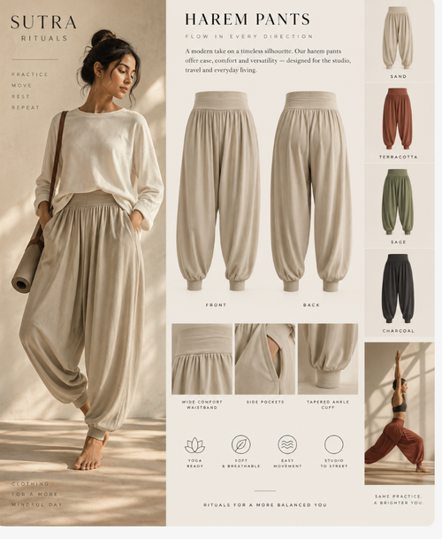 Harem Pants – Flow in Every Direction