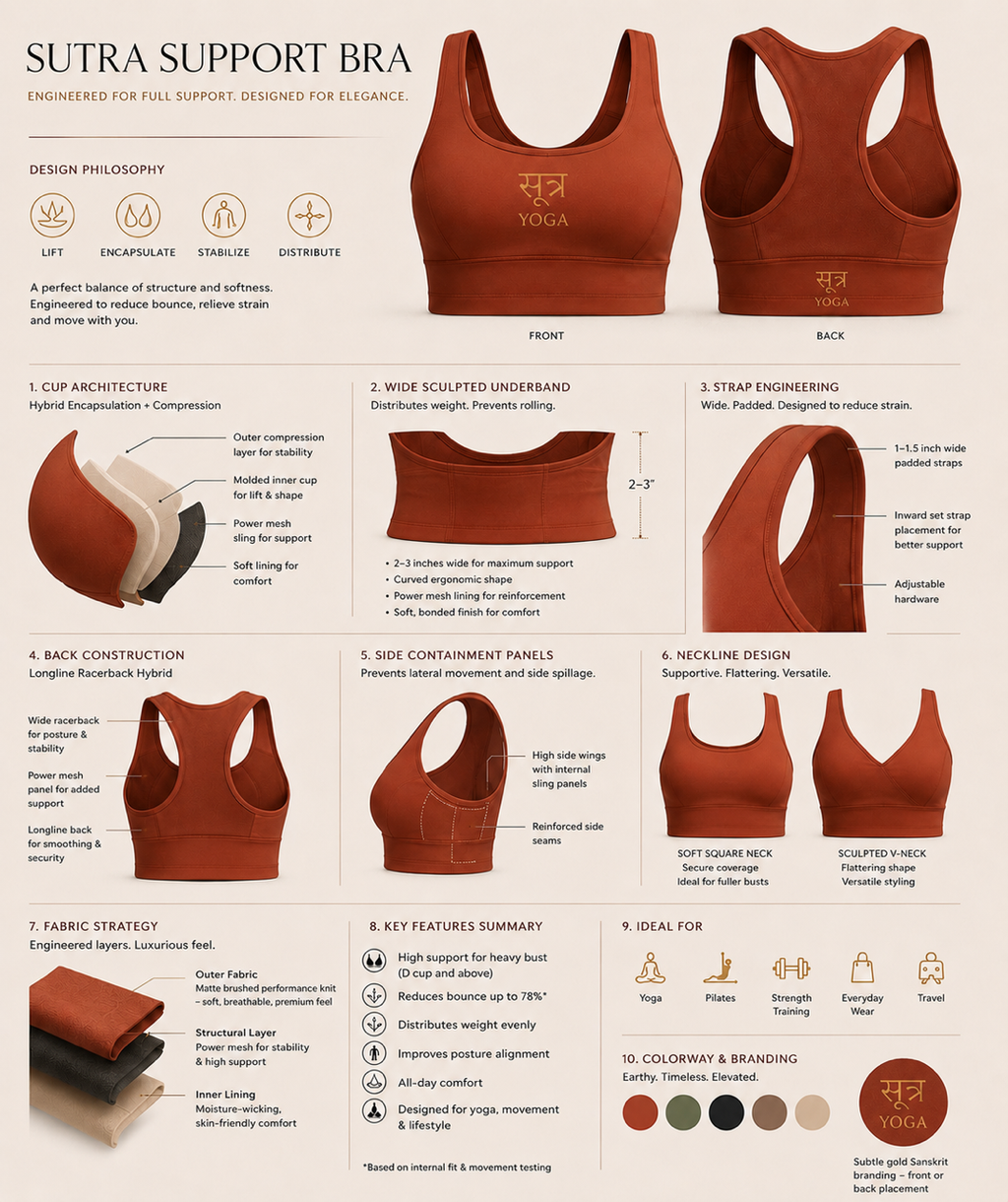 Sutra Support Bra