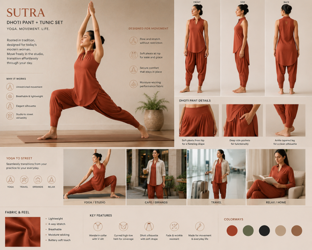 Sutra Dhoti Pant