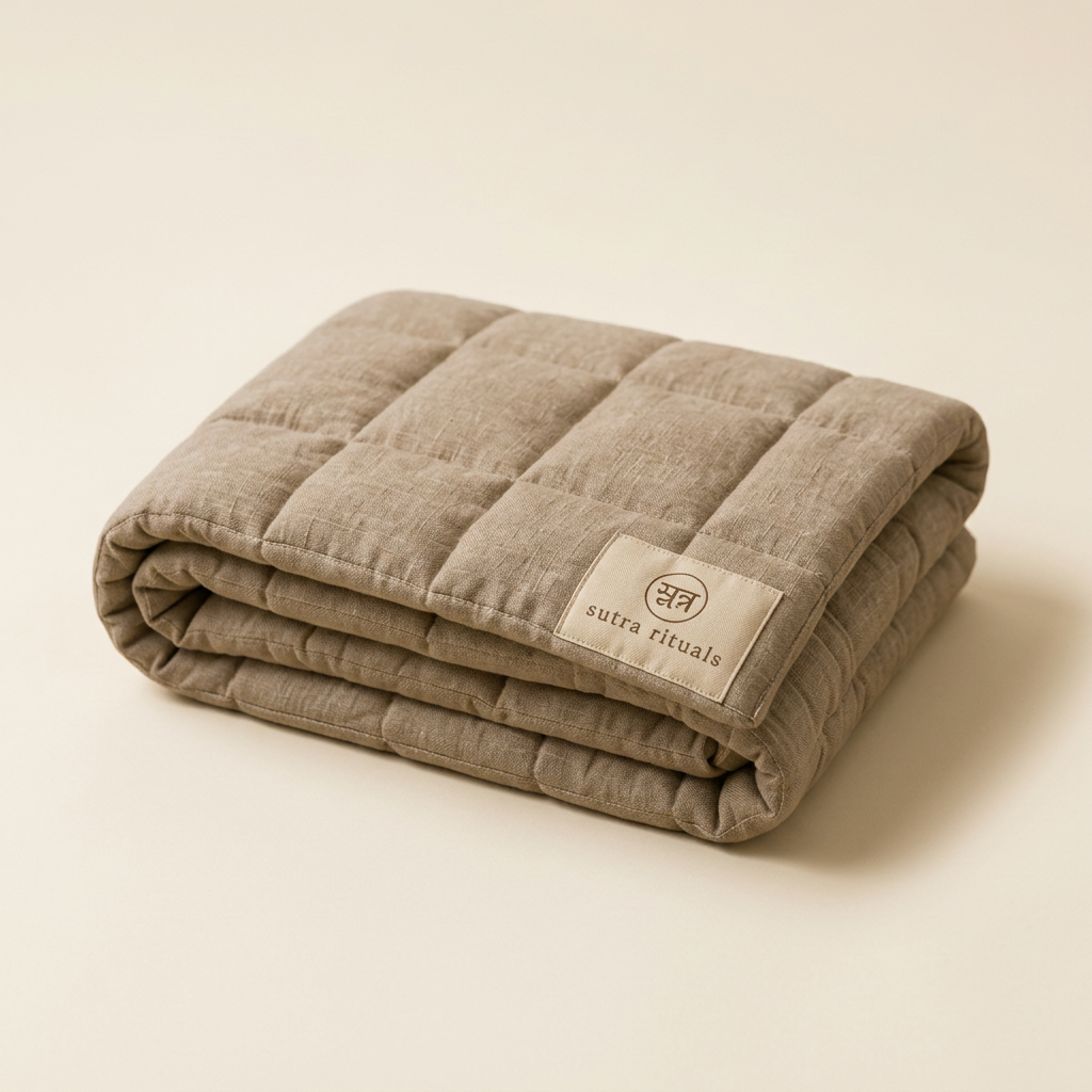Savasana Weighted Blanket studio image