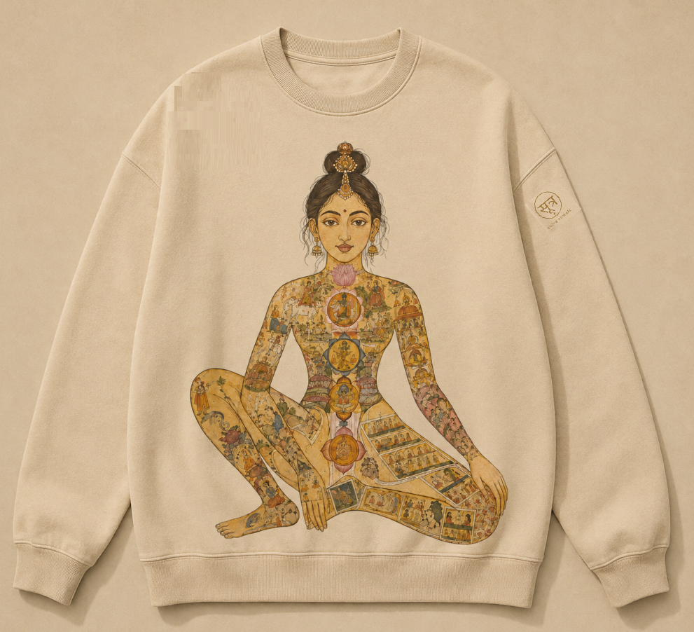 Chakra Yogini Graphic Sweatshirt