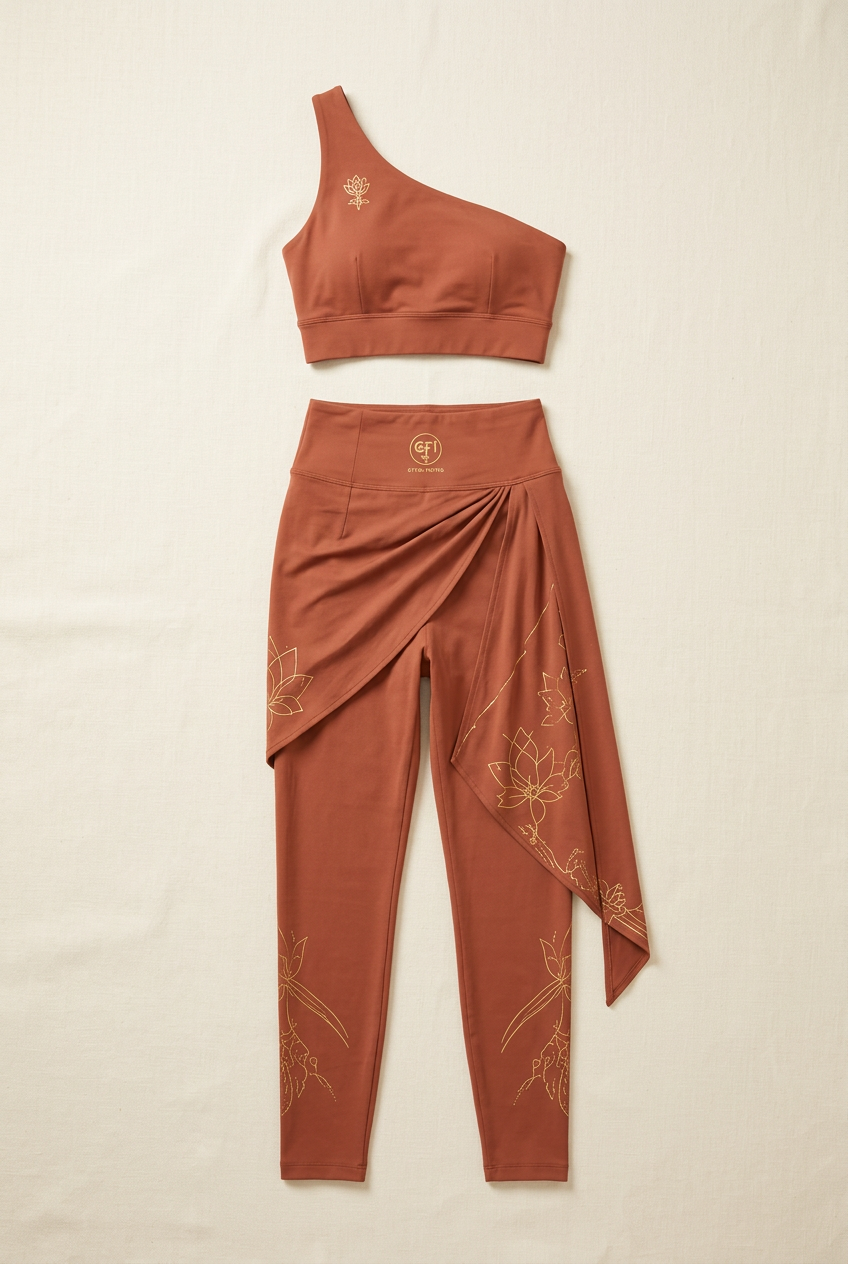 Terracotta Clay Padma set without a model