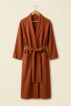 Terracotta Clay robe without a model